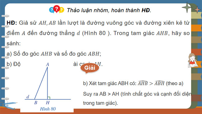  Đường vuông góc và đường xiên 