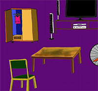 Giáo án mầm non: Cắt dán đồ dùng trong gia đình