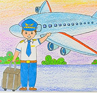 Giáo án mầm non: Vẽ nghề mà bé yêu thích