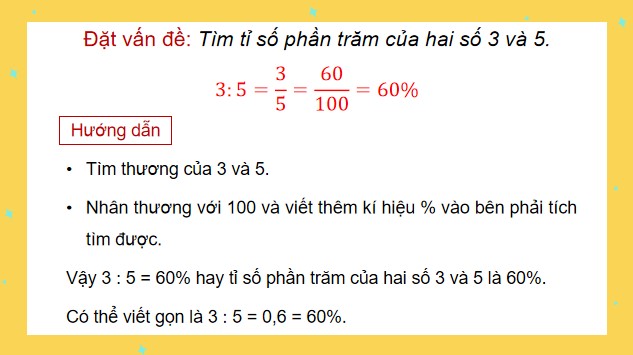 Powerpoint Bài 41: Tìm tỉ số phần trăm của hai số