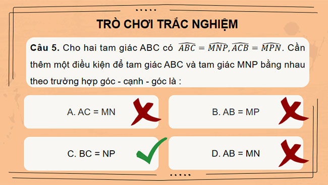 Bài tập cuối chương 7