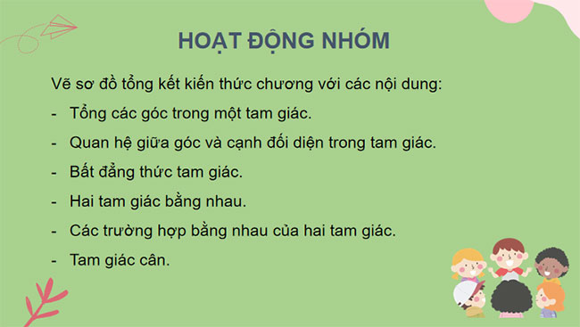 Bài tập cuối chương 7