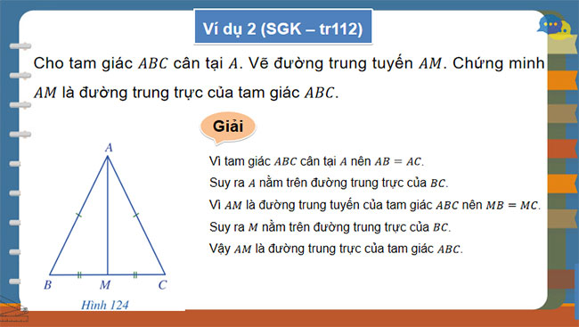 Tính chất ba đường trung trực của tam giác