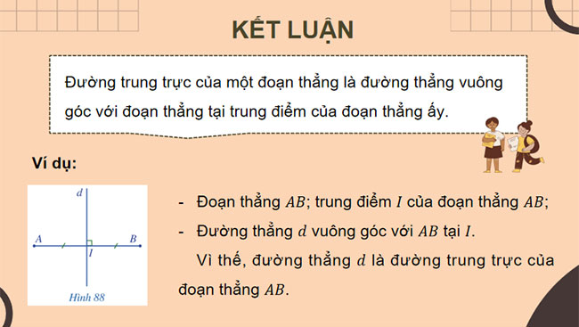 Đường trung trực của một đoạn thẳng