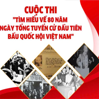 Đáp án thi Tìm hiểu 80 năm Ngày Tổng tuyển cử đầu tiên bầu Quốc hội Việt Nam