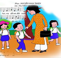 Giáo án mầm non: Bài hát Ngày đầu tiên đi học
