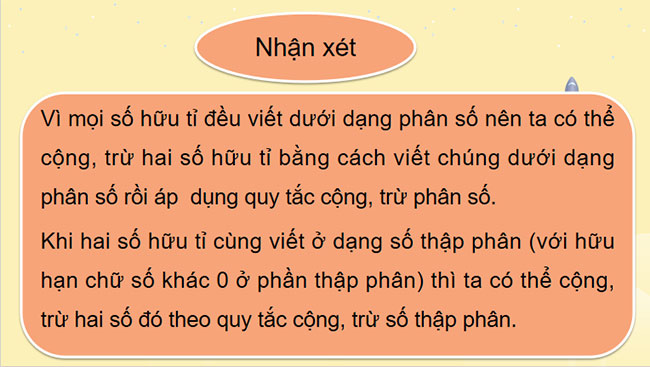 Tập hợp Q các số hữu tỉ