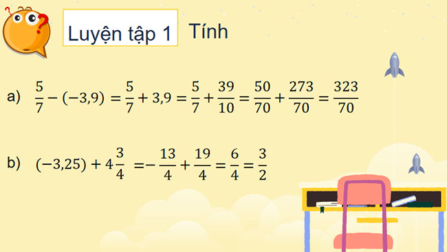 Tập hợp Q các số hữu tỉ