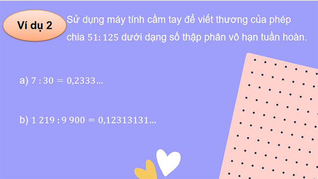  Biểu diễn thập phân của số hữu tỉ