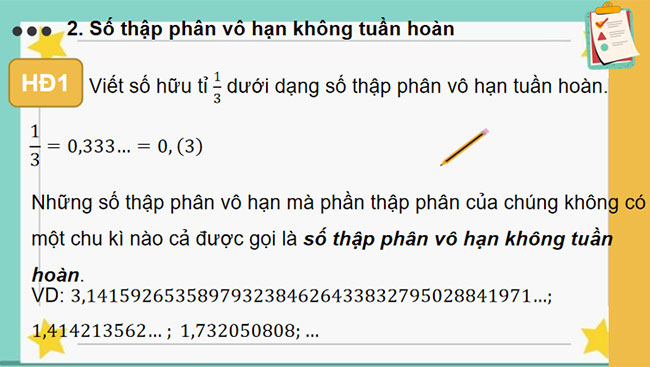 Số vô tỉ Căn bậc hai số học