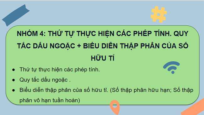 Bài tập cuối chương 1