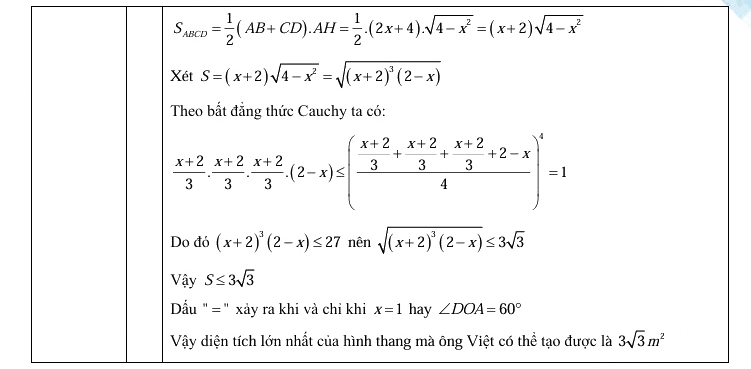 Đáp án đề thi vào lớp 10 môn Toán Thanh Hóa 2025