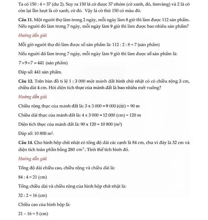 Đáp án đề thi Toán vào lớp 6 trường THCS Thanh Xuân 2025-2026