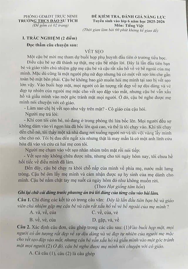 de thi vao lop 6 truong thcs dao su tich 4*426940
