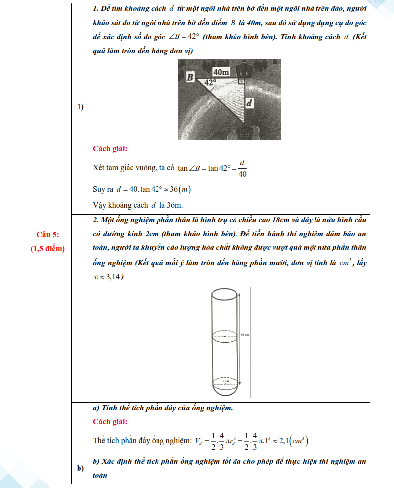 Đáp án đề thi vào lớp 10 môn Toán Lạng Sơn 2025