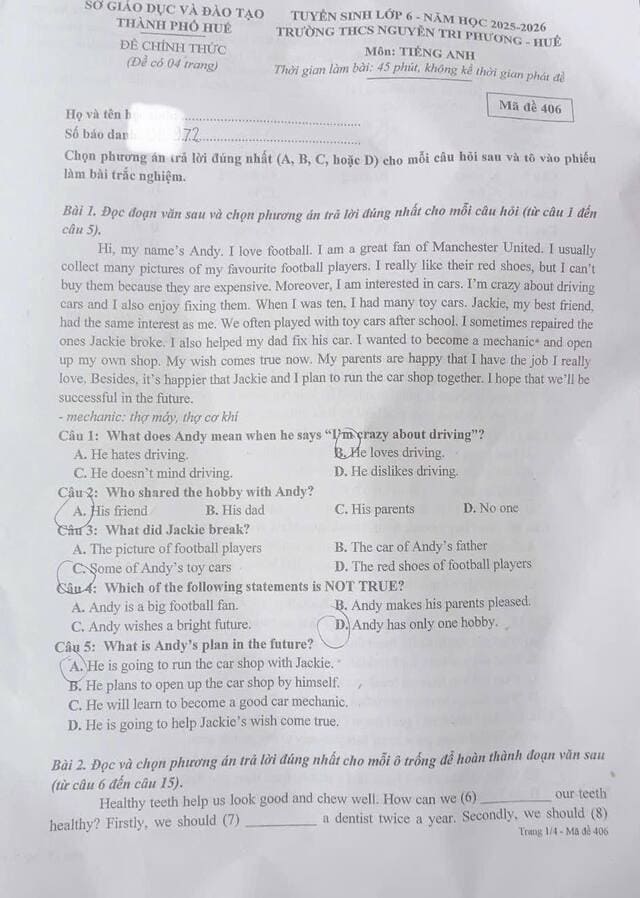 Anh Nguyen Tri Phuong 25 26 Ma de 406 1*427458