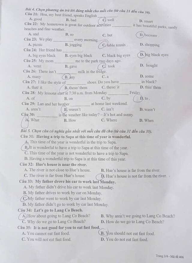 Anh Nguyen Tri Phuong 25 26 Ma de 406 3*427457