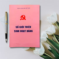 Mẫu 10-SHĐ: Sổ giới thiệu sinh hoạt đảng