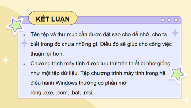 Quản lí dữ liệu trong máy tính