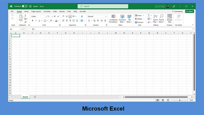 Làm quen với phần mềm bảng tính