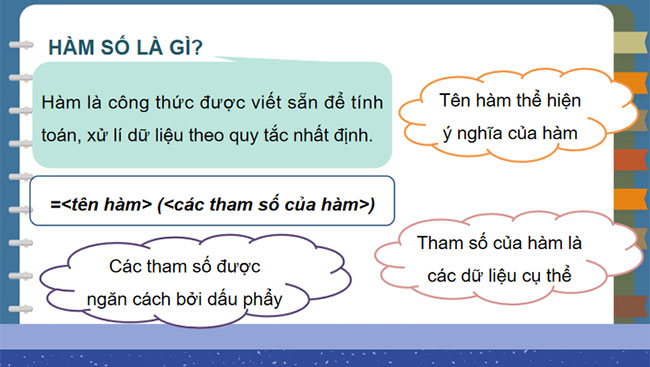 Sử dụng hàm để tính toán