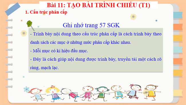 Tạo bài trình chiếu