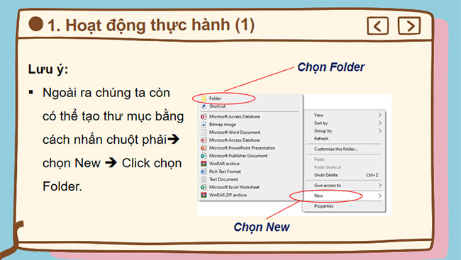  Thực hành thao tác với tệp và thư mục 
