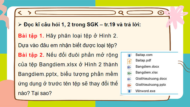  Phân loại tệp và bảo vệ dữ liệu trong máy tính