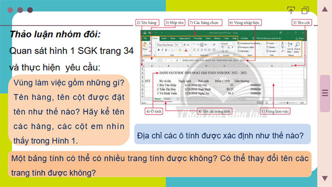  Phần mềm bảng tính