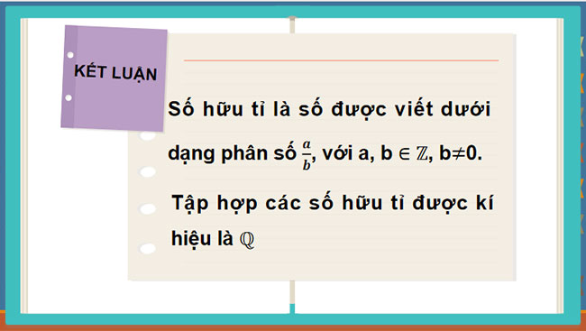 Tập hợp các số hữu tỉ
