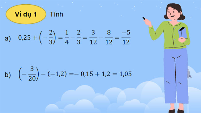  Cộng trừ nhân chia số hữu tỉ