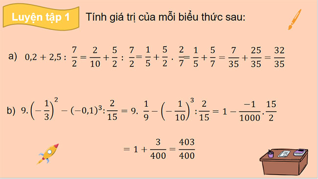 Giáo án PowerPoint Toán 7 Bài 4