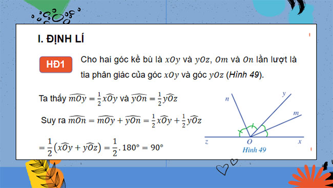 Giáo án PowerPoint Toán 7 Bài 4: Định lí
