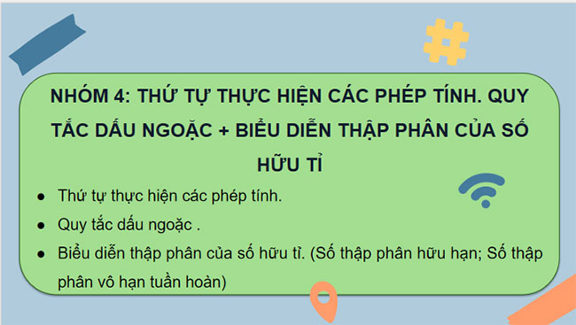 Giáo án Toán 7 Bài tập cuối chương 1
