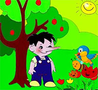 Giáo án mầm non: Truyện Cậu bé mũi dài