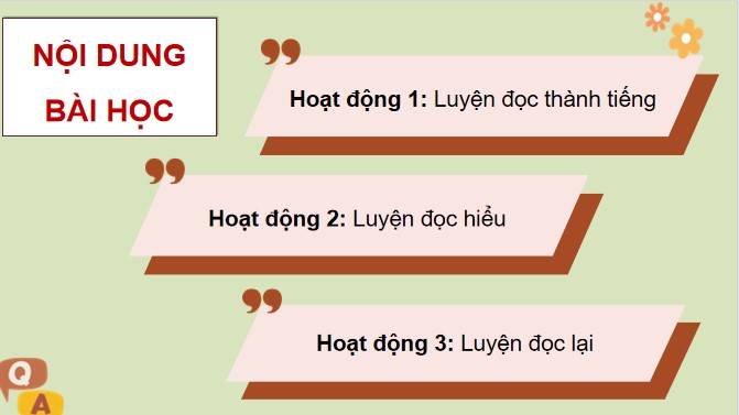 PowerPoint Đoá hoa đồng thoại