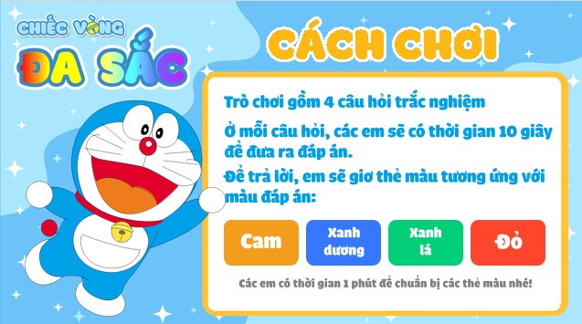 PowerPoint Trò chơi Chiếc vòng đa sắc