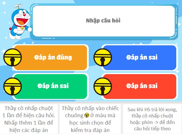 PowerPoint Trò chơi Chiếc vòng đa sắc