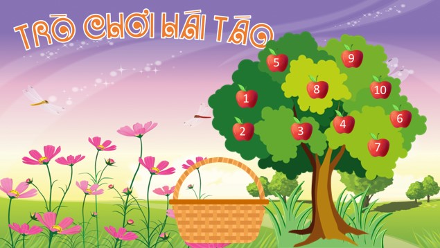 Tải trò chơi PowerPoint Hái táo