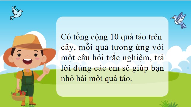 PowerPoint Trò chơi Hái táo