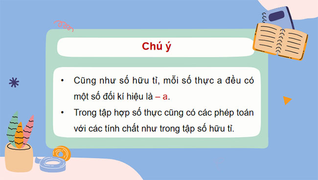 Tập hợp các số thực