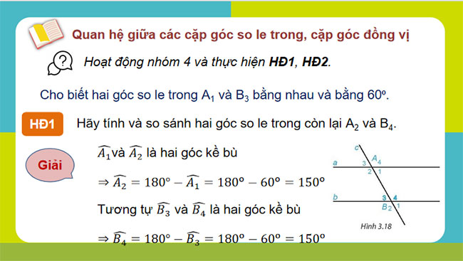 Hai đường thẳng song song và dấu hiệu nhận biết