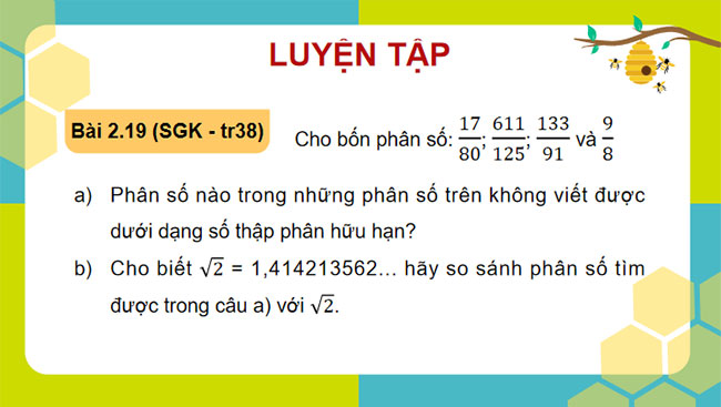 Giáo án Toán 7 Luyện tập chung trang 38