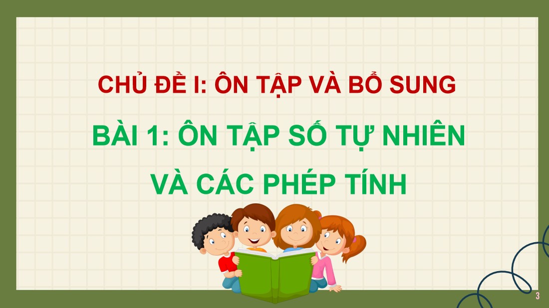 Giáo án điện tử Bài 1 Toán 5 Chân trời sáng tạo