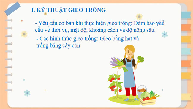 PowerPoint Công nghệ 7 Bài 3