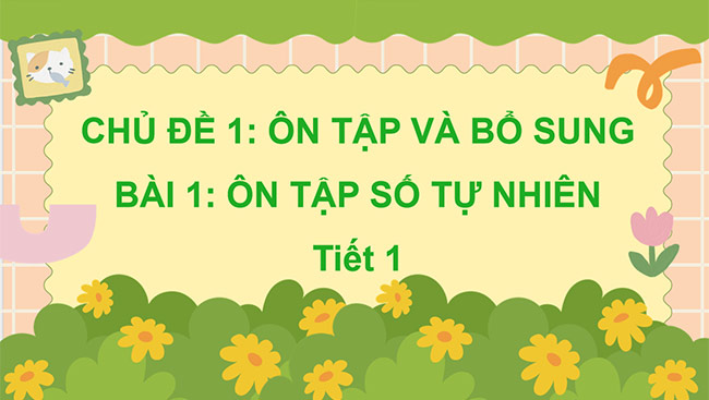 PowerPoint Ôn tập số tự nhiên