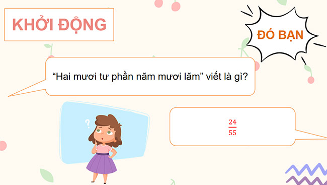 PowerPoint Ôn tập phân số