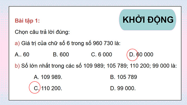 PowerPoint Luyện tập chung