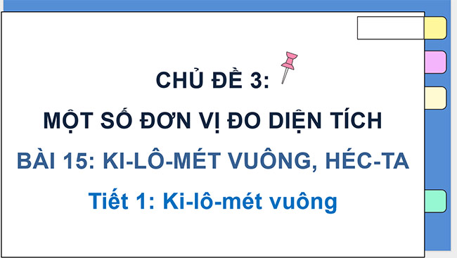 PowerPoint Ki-lô-mét vuông. Héc-ta