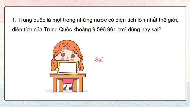 PowerPoint Các đơn vị đo diện tích